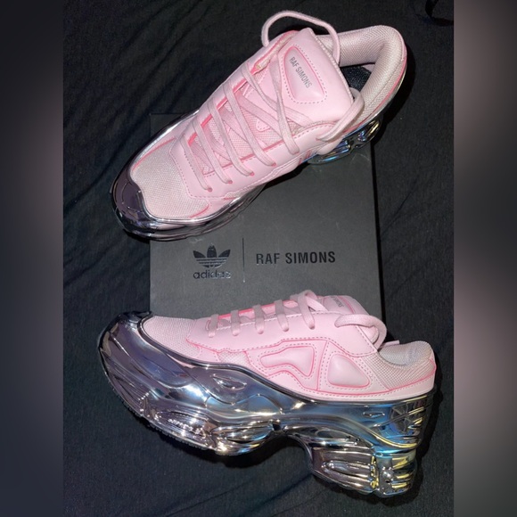 adidas raf simons ozweego pink & silver - Picture 1 of 7